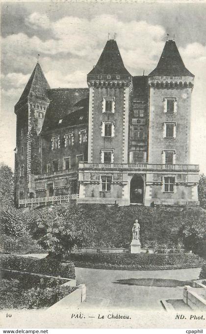 CPA Pau Le Chateau