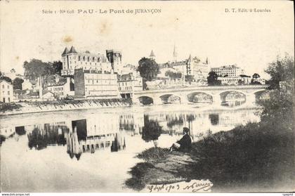 CPA Pau Le Pont de Jurancon