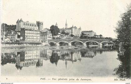 CPA Pau Vue Generale Prise de Jurancon