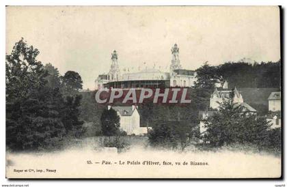 Pau CPA Le palais d'hiver face vu de Bizanos