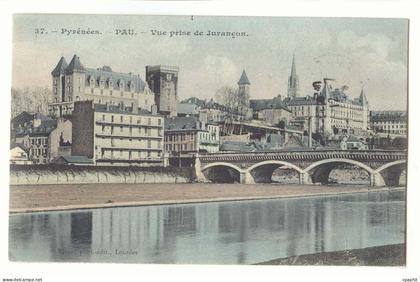 Pau CPA Vue prise de Jurancon