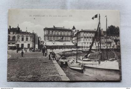 Pauillac, un coin des quais, Gironde 33