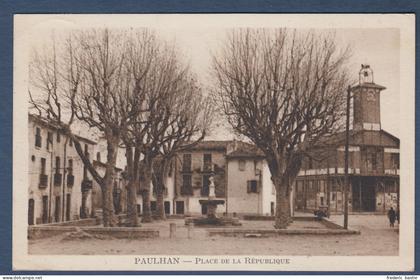 PAULHAN - Place de la République