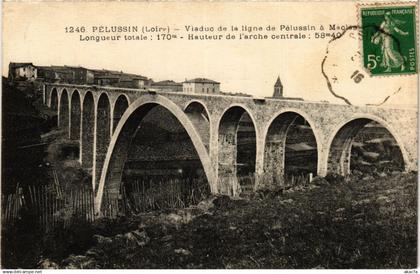 CPA PELUSSIN - Viaduc de la Ligne de PELUSSIN a Maclas (578618)