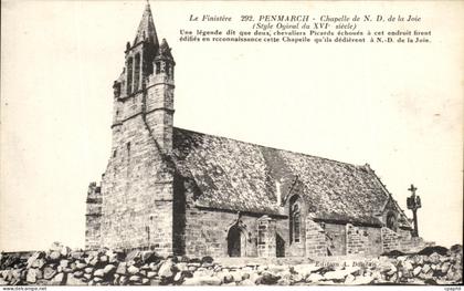 CPA Penmarch Chapelle de N D de la Joie