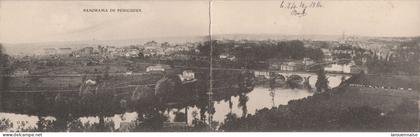 24 - PERIGUEUX - Panorama de Périgueux (carte triptyque)