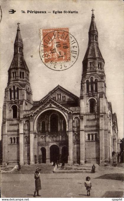 CPA Perigueux Eglise St Martin