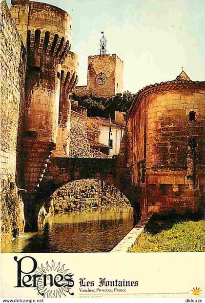 Carte Postale - 84 - Pernes les Fontaines - Remparts et la tour de l'horloge - CPM - Voir Scans Recto-Verso - Poscard -