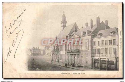 CPA Peronne Hotel de ville