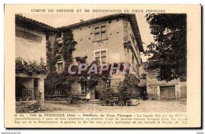 CPA Cite de Perouges Ain Ostellerie du Vieux Perouges