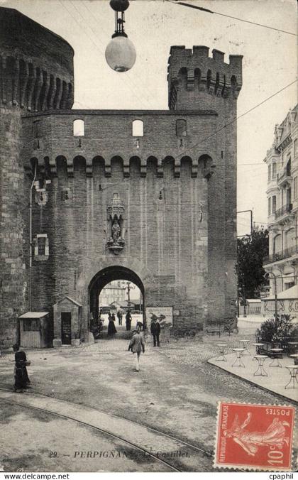 Perpignan - Le Castillet - CPA