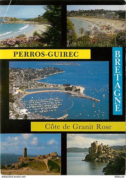 Carte Postale - 22 - Perros-Guirec - Multivues - Flamme Postale de Perros-Guirec - CPM - Voir Scans Recto-Verso - Poscar