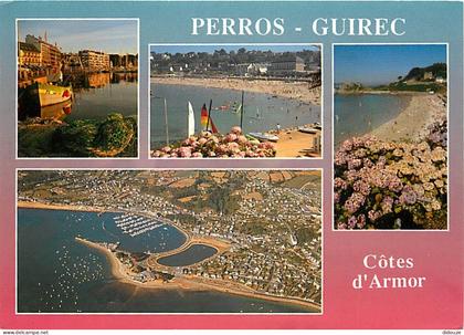 Carte Postale - 22 - Perros-Guirec - Multivues - Flamme Postale de Perros-Guirec - CPM - Voir Scans Recto-Verso - Poscar