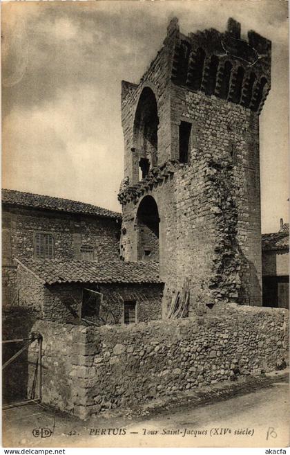 CPA PERTUIS - Tour St-Jacques (512326)