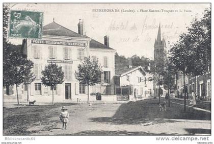D40 LANDES < PEYREHORADE - PLACE NAUTON-TRUQUEZ et LA POSTE