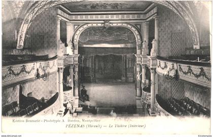CPA Carte Postale France  Pezenas- Le Théâtre Intérieur 1931 VM45384