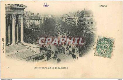 CPA Paris boulevard de la Madeleine