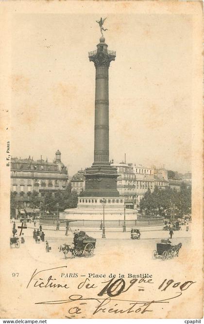 CPA Paris Place de la Bastille