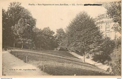 CPA Paris Ses Squares et ses Jardins