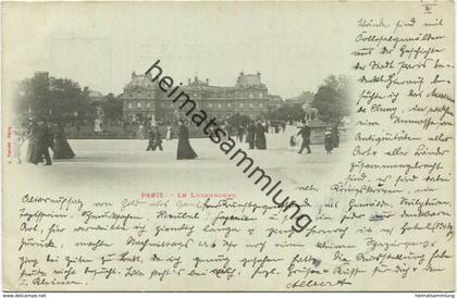 Paris - Le Luxembourg - Edition A. Taride Paris gel. 1900