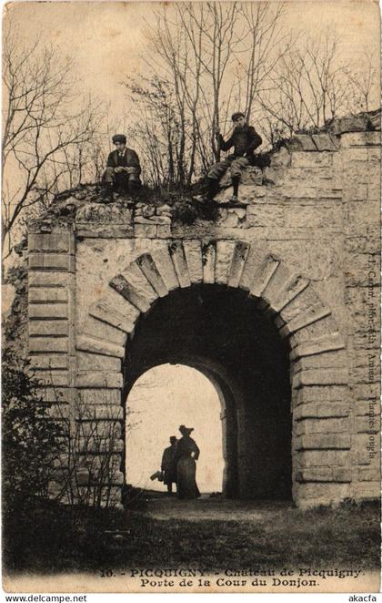 CPA Picquigny le chateau (1498176)