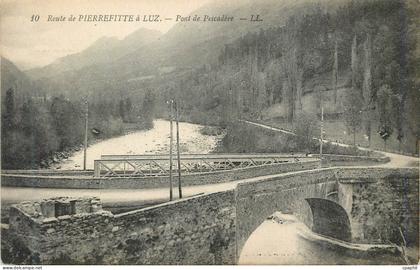 CPA Route de Pierrefitte a Luz pont de Pescadere