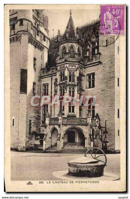 CPA Le Chateau de Pierrefonds