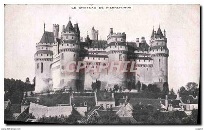 CPA Le Chateau de Pierrefonds