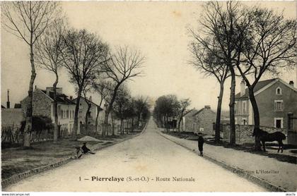CPA Pierrelaye Route Nationale (1340096)