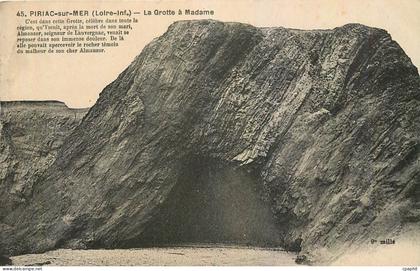 CPA Piriac sur Mer Loire Inf La Grotte a Madame