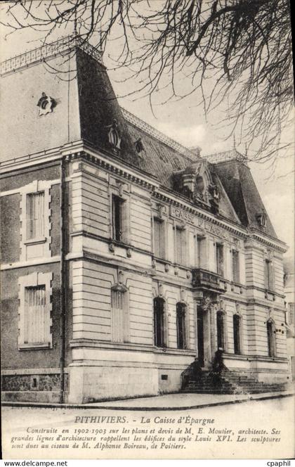 CPA Pithiviers La Caisse d'Epargne