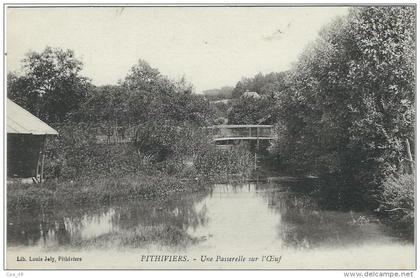 Loiret : Pithiviers, Une Passerelle sur l'Oeuf