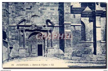 Pithiviers - Entree de L'Egise - CPA