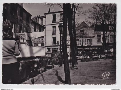 PARIS ET SES MERVEILLES - LA PLACE DU TERTRE    CARTE PHOTO