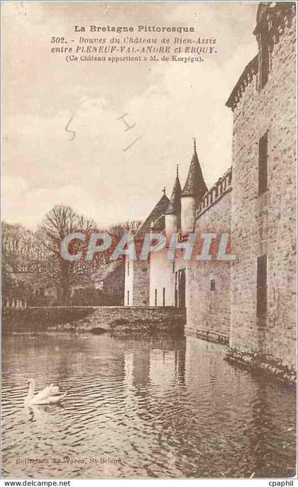 CPA Douves du Chateau de Bien Assis entre Pleneuf Val-Andre et Erquy
