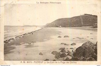 CPA La Bretagne Pittoresque Pleneuf Un Coin de la Plage des Vallees