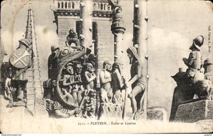 CPA Pleyben Enfer et Limbes