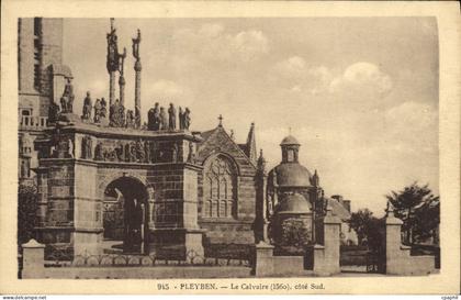 CPA Pleyben Le Calvaire