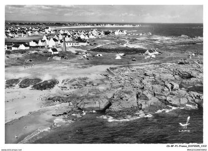CS-BFP1-0657-29 - En avion au-dessus de LESCONIL - PLOBANNALEC - La plage - Les rochers - Le camping