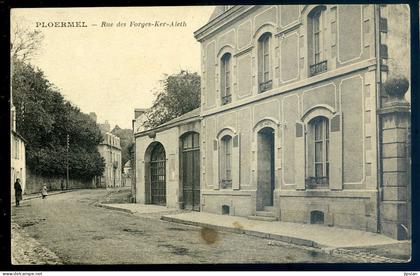 cpa du 56 Ploermel -- rue des Forges Ker Aleth     STEP155