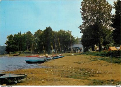 CPM Ploermel Morbihan La plage et l'Etang