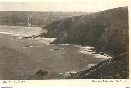 CPA Plogoff Baie des Trepasses La Plage