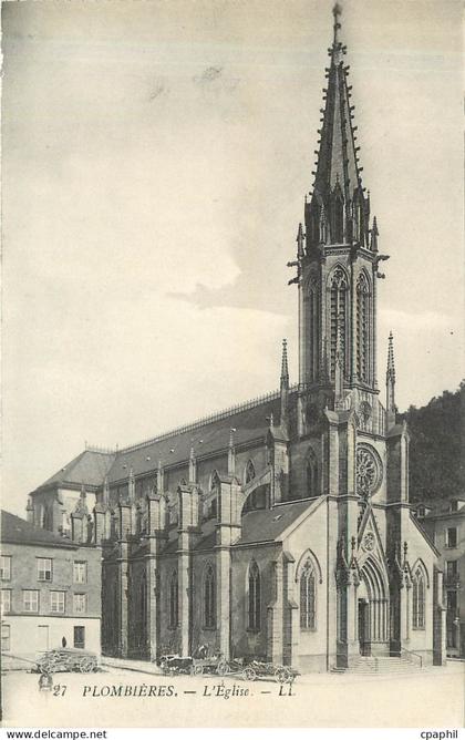 CPA Plombieres - l'eglise