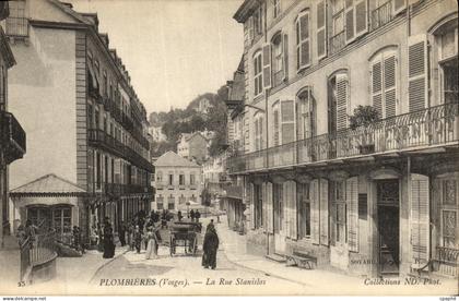 CPA Plombieres La Rue Stanislas