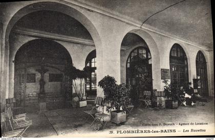 CPA Plombieres les Bains Les Buvettes
