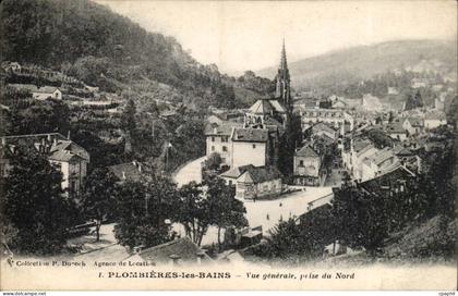 Plombieres les Bains - Vue Generale prise du Nord CPA