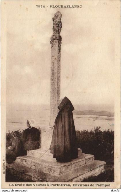 CPA PLOUBAZLANEC La Croix des Veuves a Portz-Even (1165547)