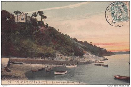 cp , 22 , PLOUËR-sur-RANCE , Le Bord de la Rance , Le Port Saint-Hubert