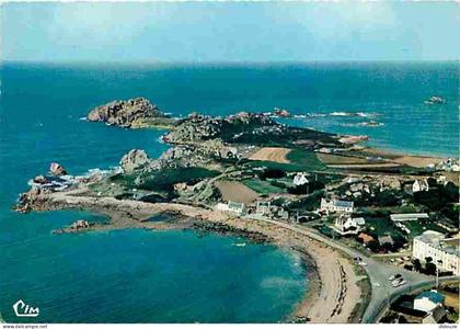 Carte Postale - 29 - Plougasnou - Primel - Trégastel - La Pointe de Trégastel - Vue aérienne - Voir Scans Recto Verso