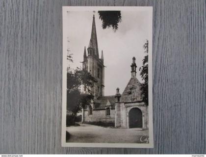 Cpa Plougasnou (29) l'église